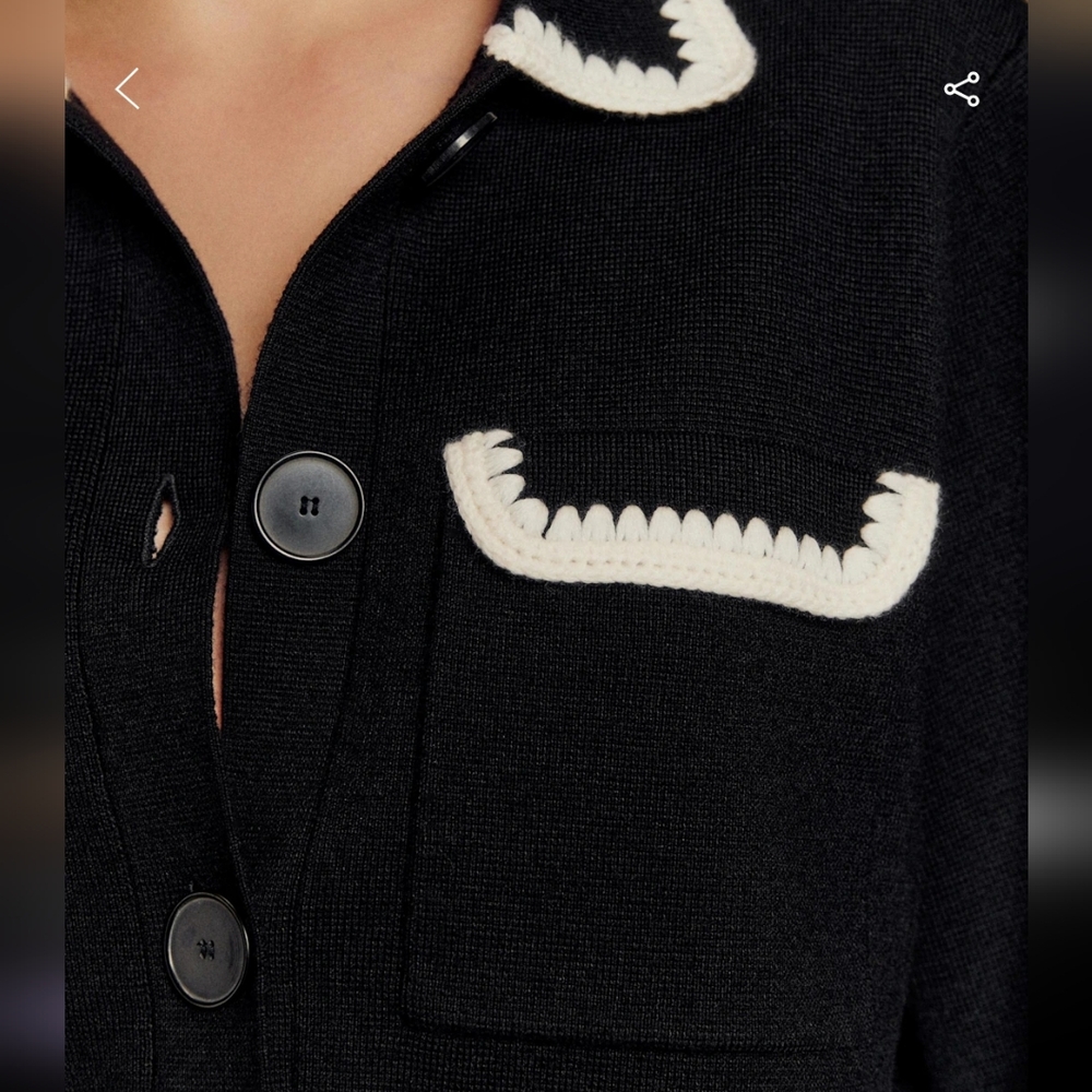 Sezane Betty Cardigan - Picture 2 of 2